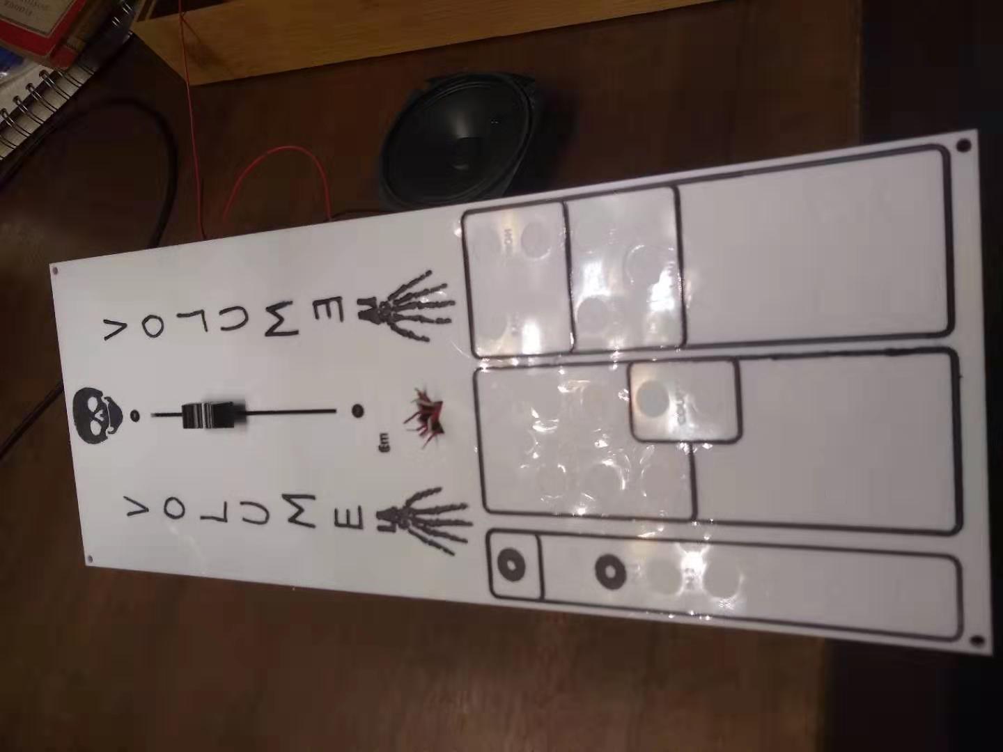 A prototype for my control panel.